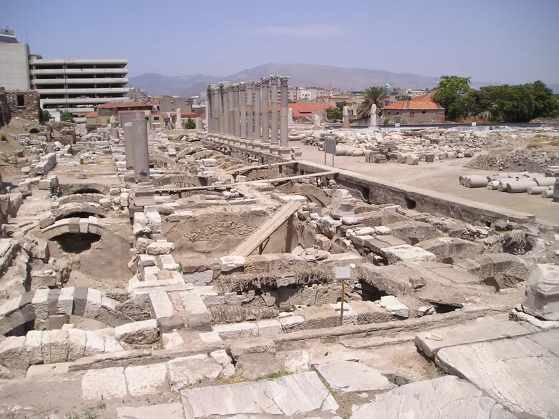 Smyrnos agora (İzmir Agorası): senovės Izmirą apžvalgantis gidas