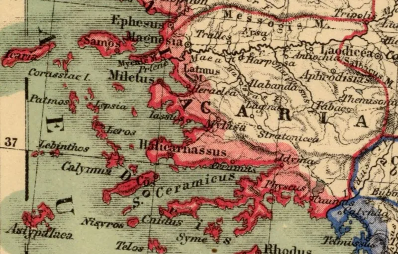 Euromus (יורומוס) — מקדש זאוס לפסינוס ליד מילאס