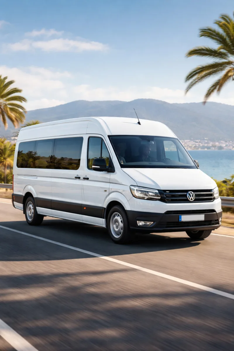 Volkswagen Crafter Eco, Transfer Alanya – (GZP) Letiště Gazipaşa