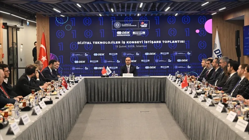 El ministro Kacır se reunió con el Consejo Empresarial de Tecnologías Digitales DEIK