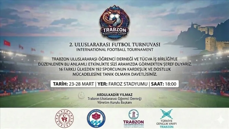 Se celebrará un torneo de fútbol en Trabzon con la participación de estudiantes internacionales