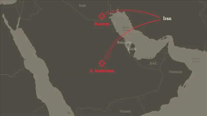 Medios iraníes: El mapa de las infraestructuras estratégicas de Arabia Saudí y Kuwait está sobre la mesa del ejército iraní