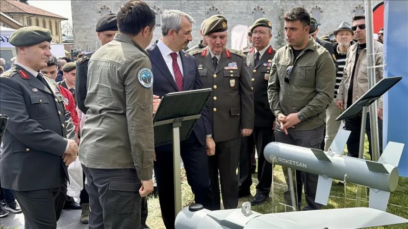 En Edirne se celebró una «mini feria de defensa» con una gran afluencia de público