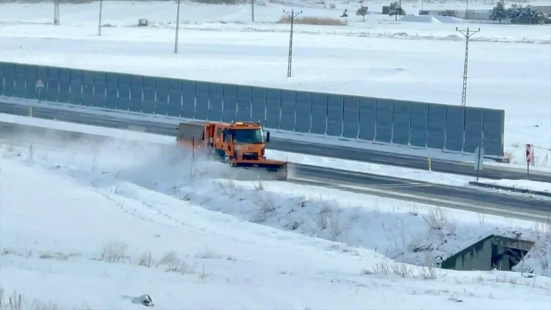 У Ерзурумі панувала холодна погода, а в Ардахані, Агрі та Карсі випав сніг