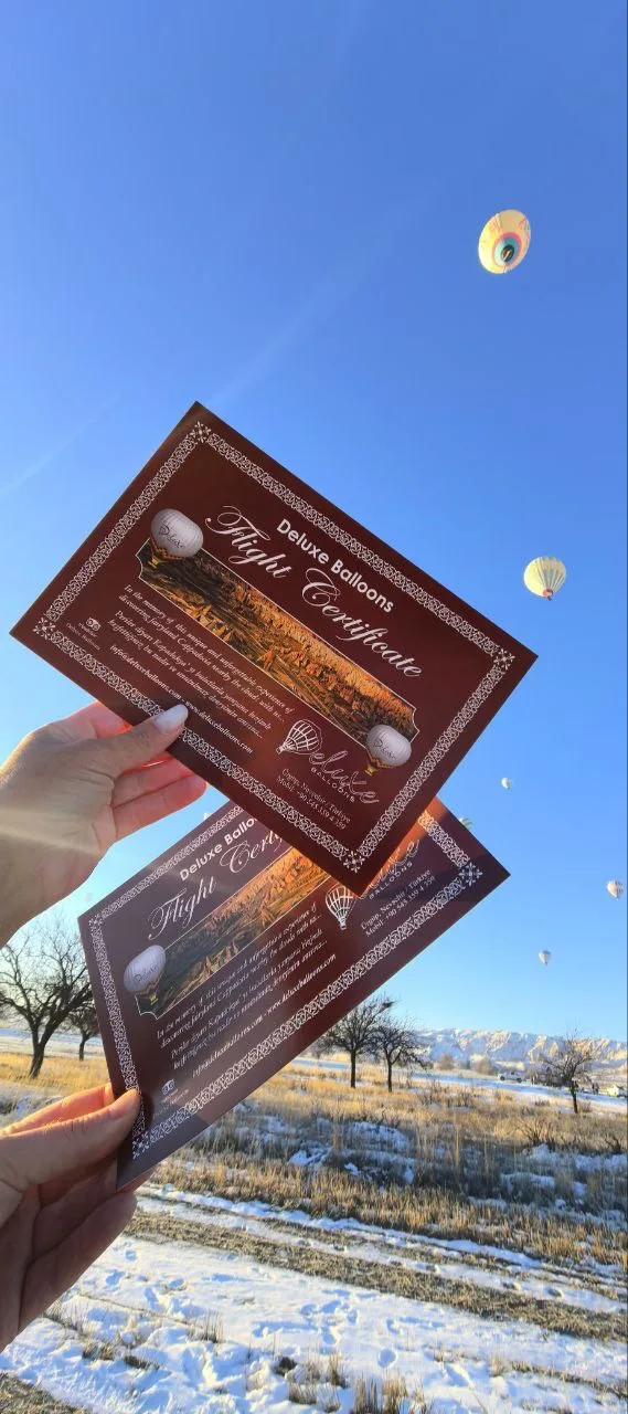 טיסה בכדור פורח בגורמה עם Deluxe Balloons