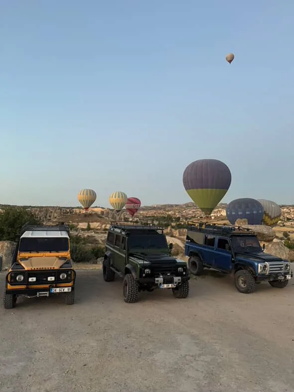 ספארי ג'יפים בקפדוקיה